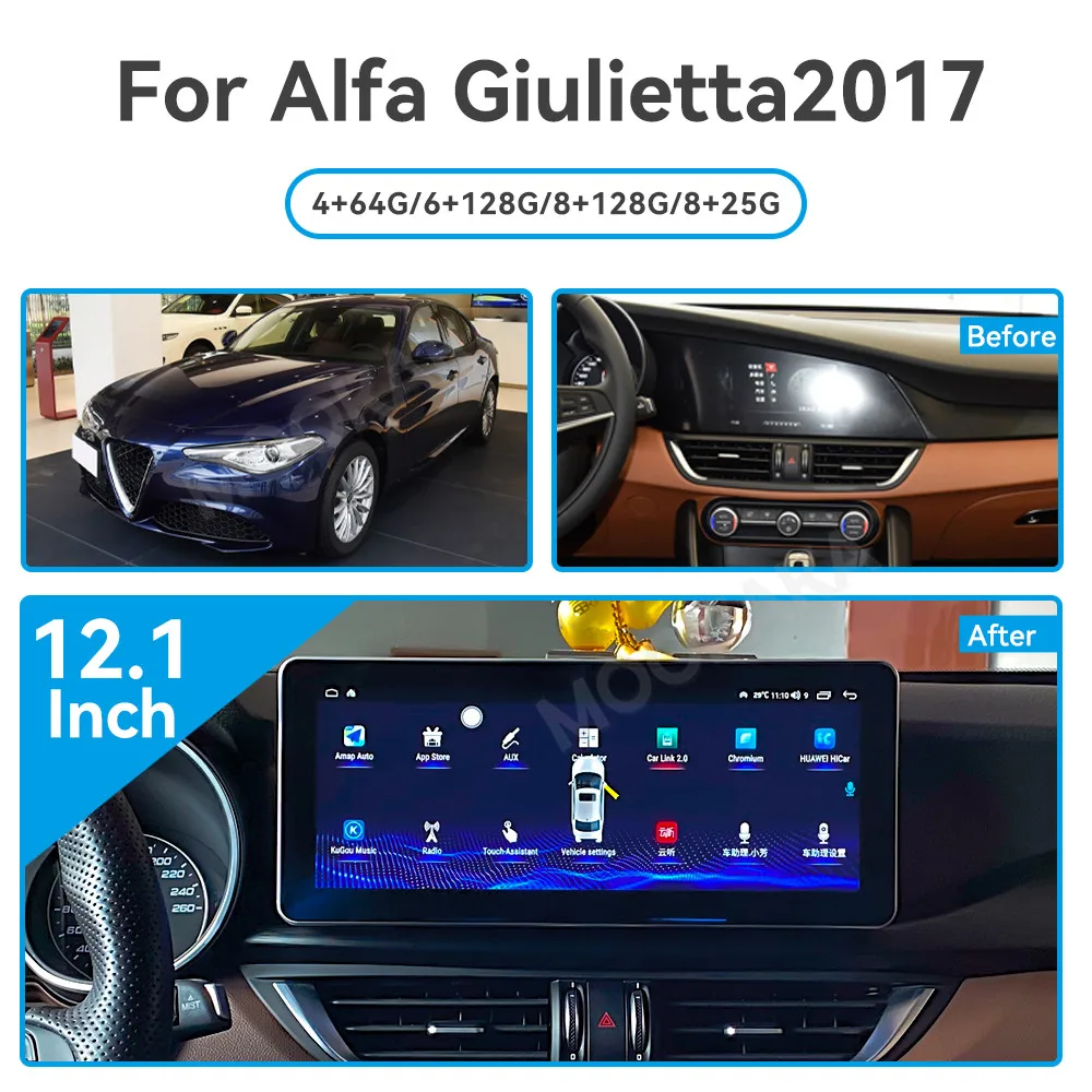 Автомобильная Мультимедийная магнитола 12 3 дюйма с сенсорным экраном