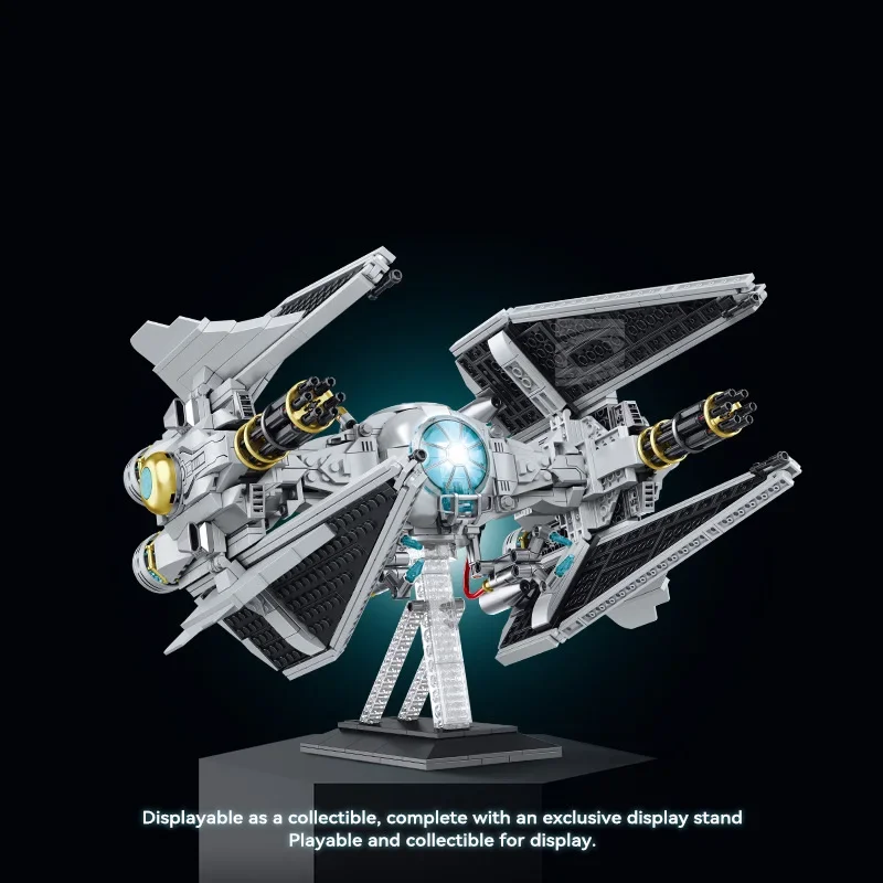 Конструктор MINISO TIE Battle-StarFighters Interceptor-Fighter 14+