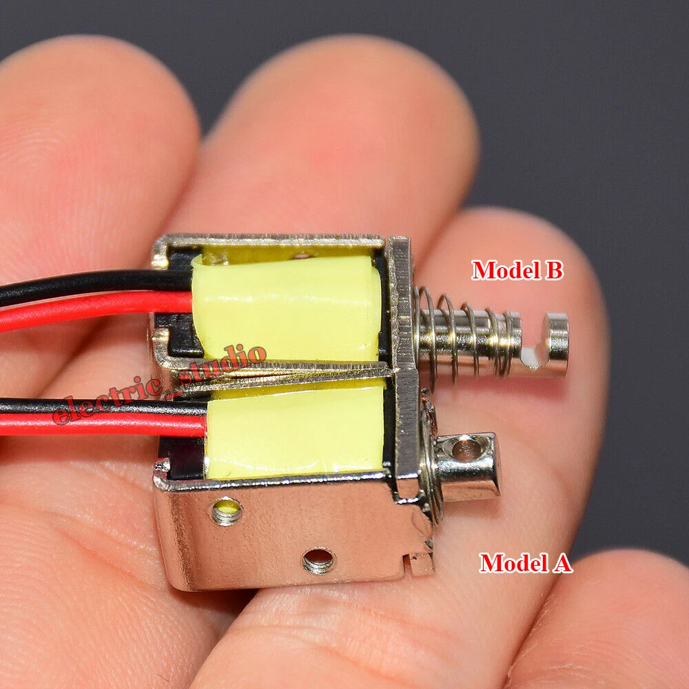 

Миниатюрный Электромагнит постоянного тока 5 В ~ 6 в, электромагнит, самоудерживающийся всасывающий Тип 7,2 Ом, микро Электрический магнит, центральное отверстие/крюк
