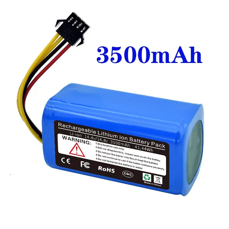 

New Battery for Haier Robot Xshuai HXS-C3 Robot Vacuum Cleaner Sweeper Li-ion 18650 Replacement 14.4V/14.8V