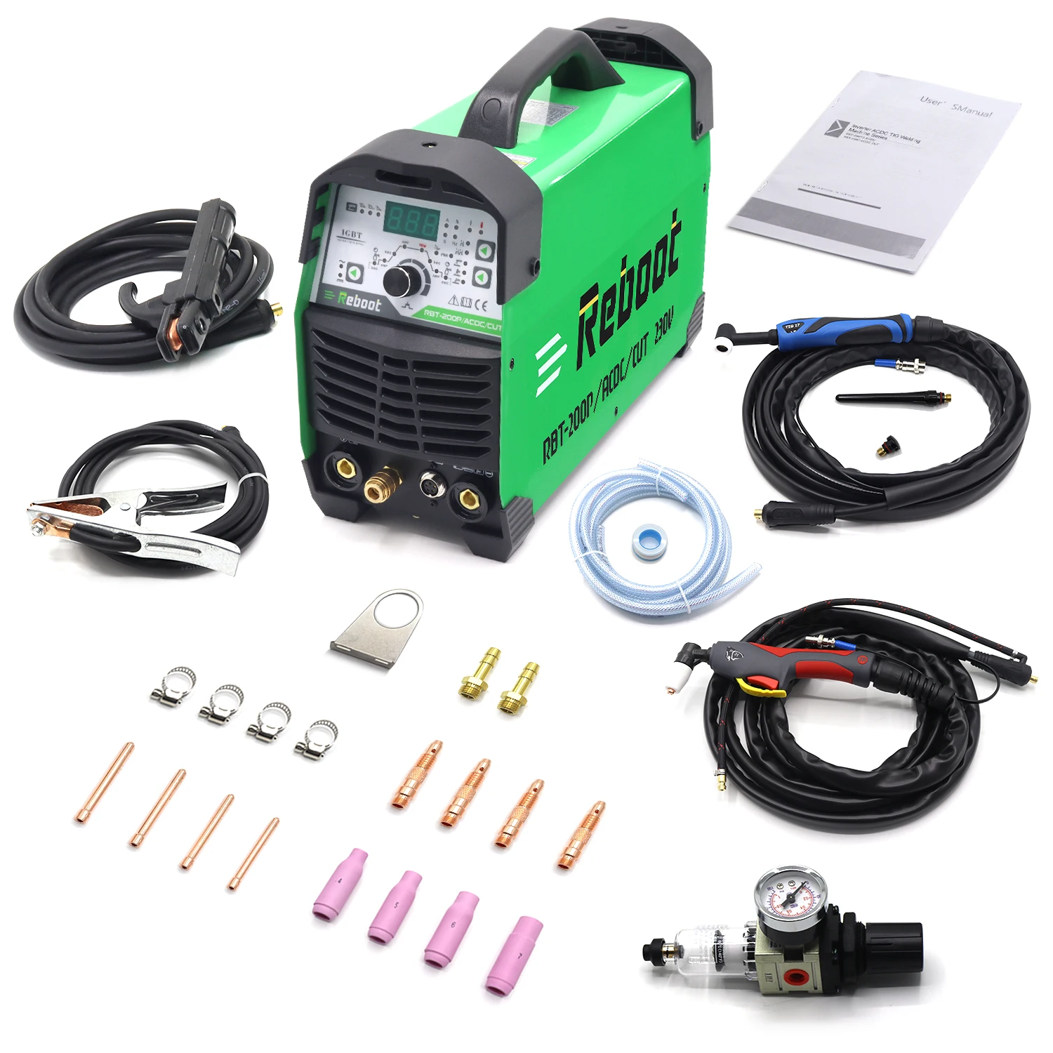 

Reboot Cheap Welder AC DC Aluminum 200A Full Digital Control 230V 3In1Combination Deviy Tig ARC And CUT Stick Tig Welder