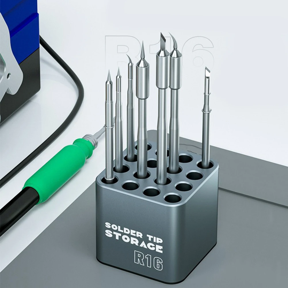 Ящик для хранения жал паяльника классификация с 16 отверстиями и несколькими
