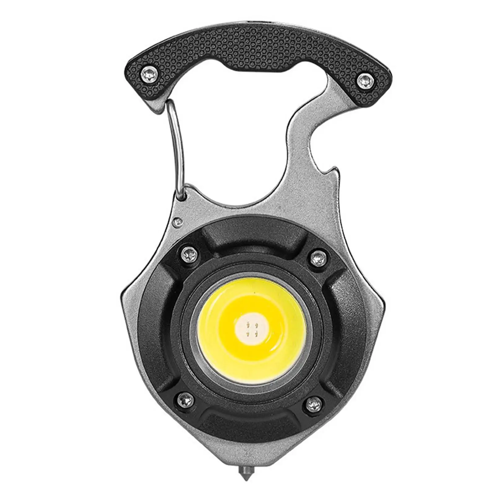 

Outdoor Keychain Lights Portable Mini Led Flashlight Usb Rechargeable Ultra-light Pocket Work Lamp Black