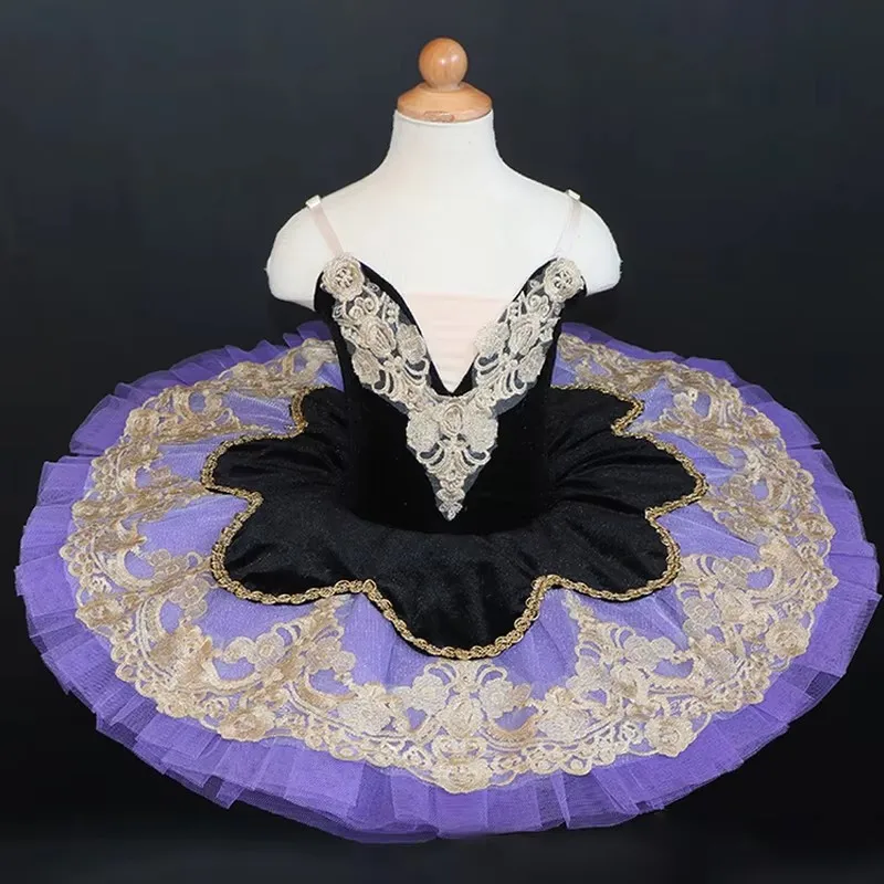 Бархатные профессиональные балетные пачки для взрослых женщин и детей балетная