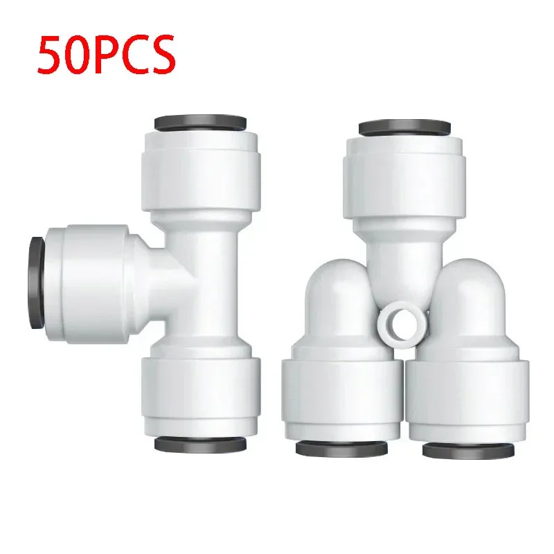 50 шт. тройник RO водопроводная труба соединение наружная и внутренняя резьба