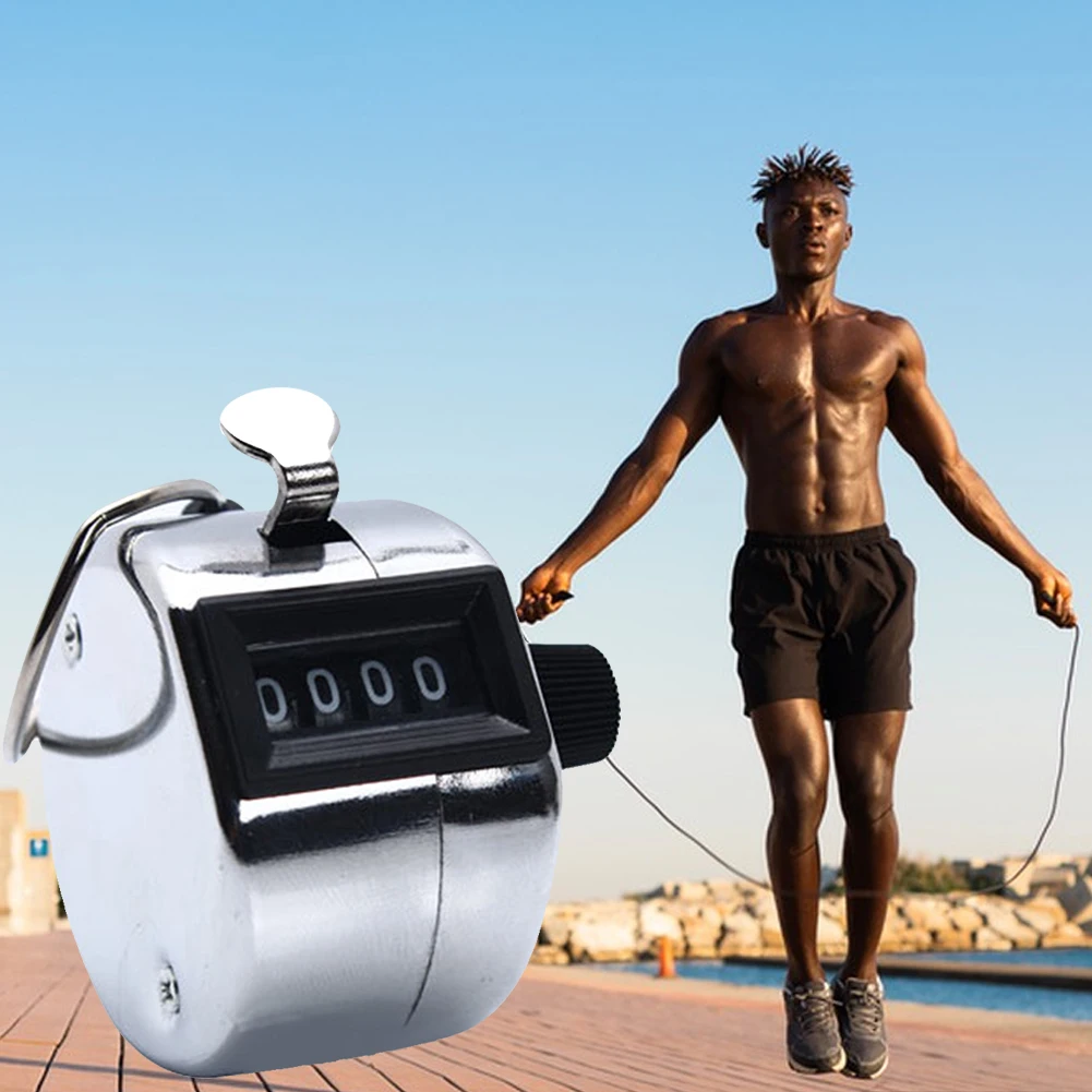 4-значный номер счетчик-кликер ручные механические счетчики кликеры для подсчета