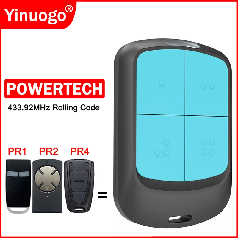

Программирование Powertech PR1 PR2 PR4 электрические ворота гаражные ворота пульт дистанционного управления 433МГц подвижный код передатчик открывания гаражных ворот
