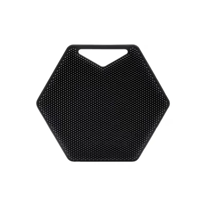 

Soft Silicone Body Scrubber Shower Exfoliating Scrub Bubble Bath Brush Massager Skin Cleaner Cleaning Pad Bathroom Accessories