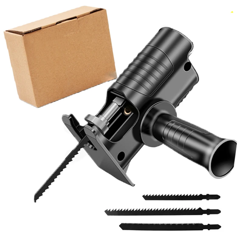 Portable Reciprocating Electric Drill Saw Adapter Modified Chainsaw Curve Cutter Accessory Electric Jigsaws Wood Metal Tools