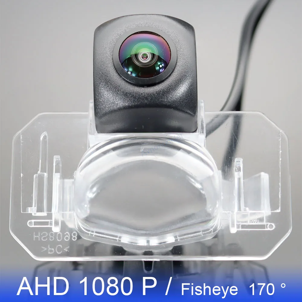 Камера заднего вида рыбий глаз для Honda Civic 8 поколения MK8 2006 2007 2008 2009 2010 2011 AHD 1080P 170 °