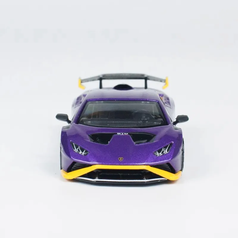 Модель автомобиля Mini GT 1/64 имитация Lamborghini сплав Huracan Sto модель для мальчиков