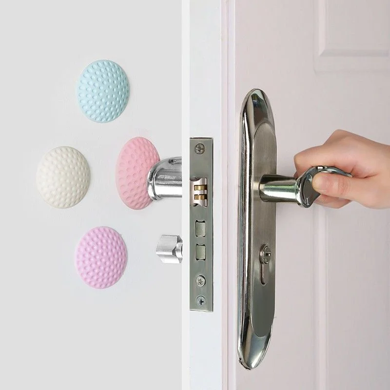 

1Psay Wall Cap Self-Adhesive Door Handle Protector For Cars Rubber Stop