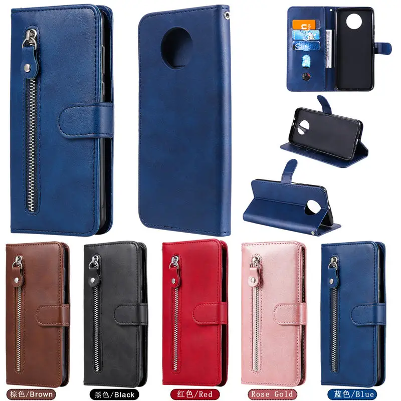 

Redmi Note 11 Pro Plus 5G 2021 Leather Zipper Wallet Case for Xiaomi Redmi Note 10S Flip Case Redmi Note 9T 11T 10 Pro Max Cover