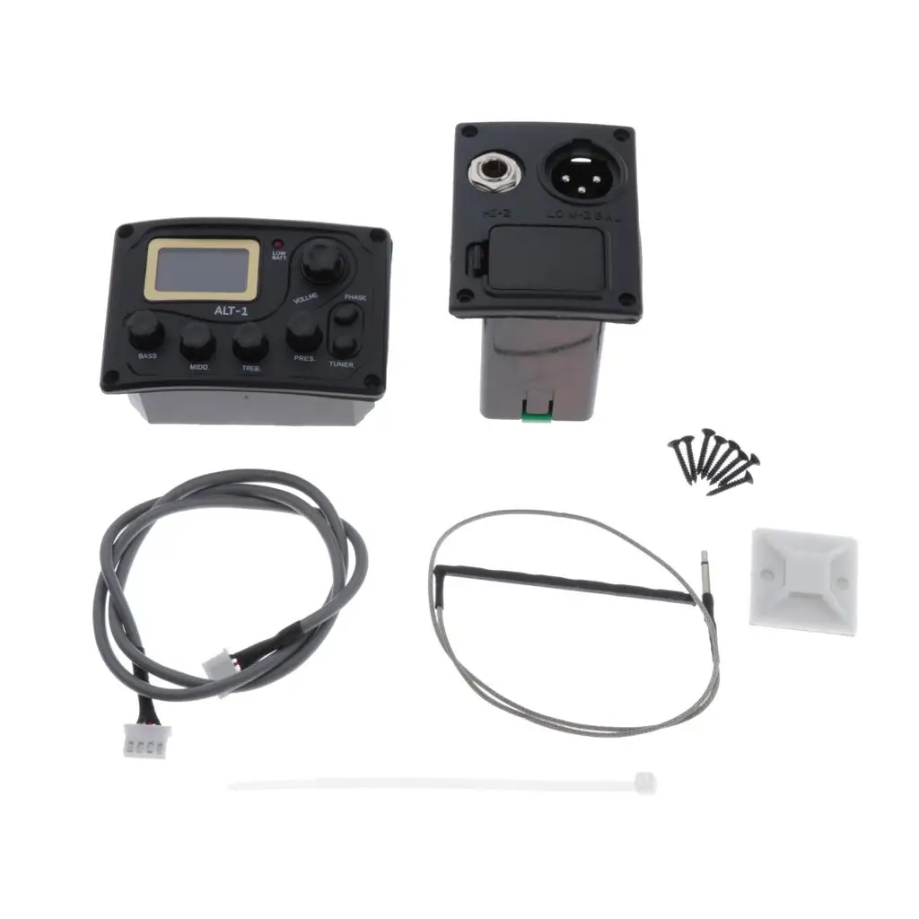 

Акустическая гитара звукосниматель и альтернативный предварительный тюнер управление громкостью аксессуар