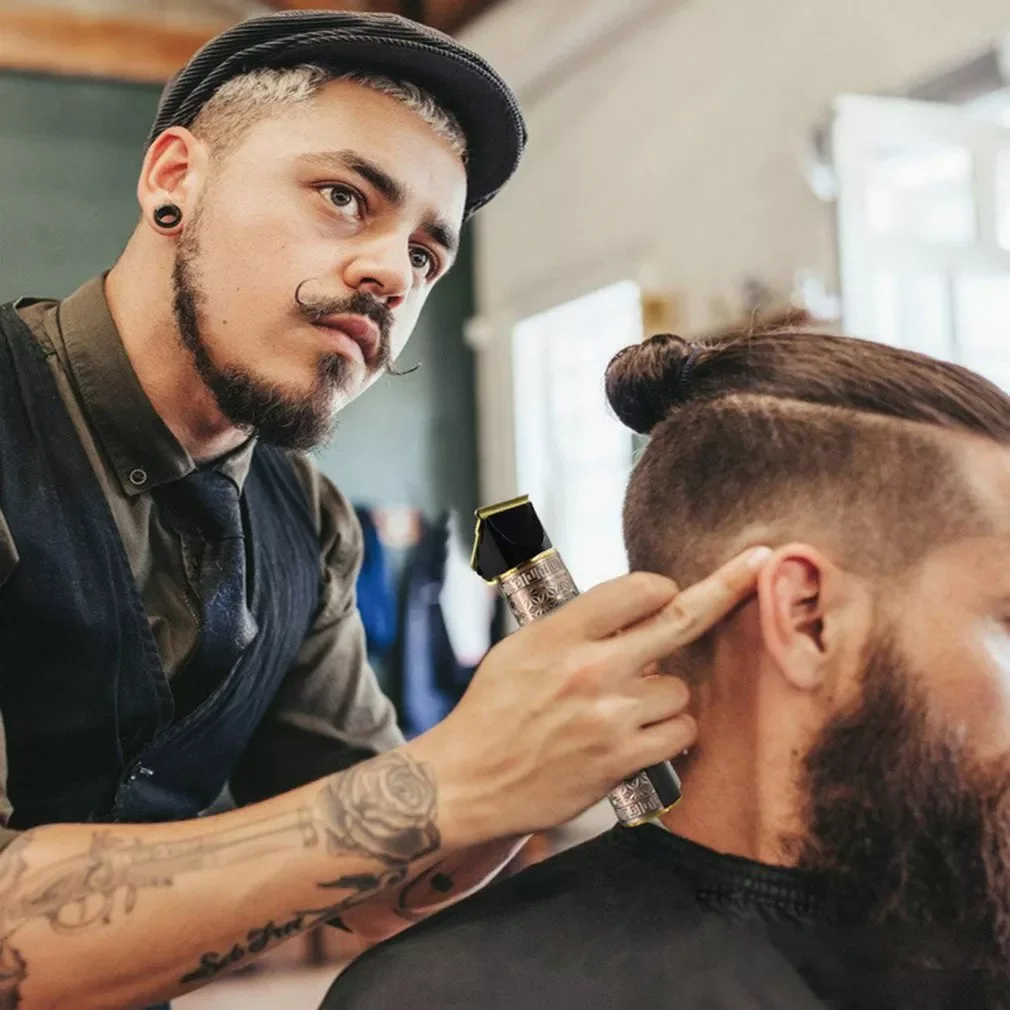 

NEW2023 Hair Clipper Rechargeable Shaver Beard Trimmer 3 Speed Men's Hair Cutting Machine Barber Men's Gifts