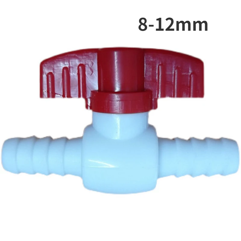 

8-12mm POM Ball Valve Garden Water Pipe Valve Connector Drip Irrigation System Hose Pagoda Joint Aquarium Tank Air Pump