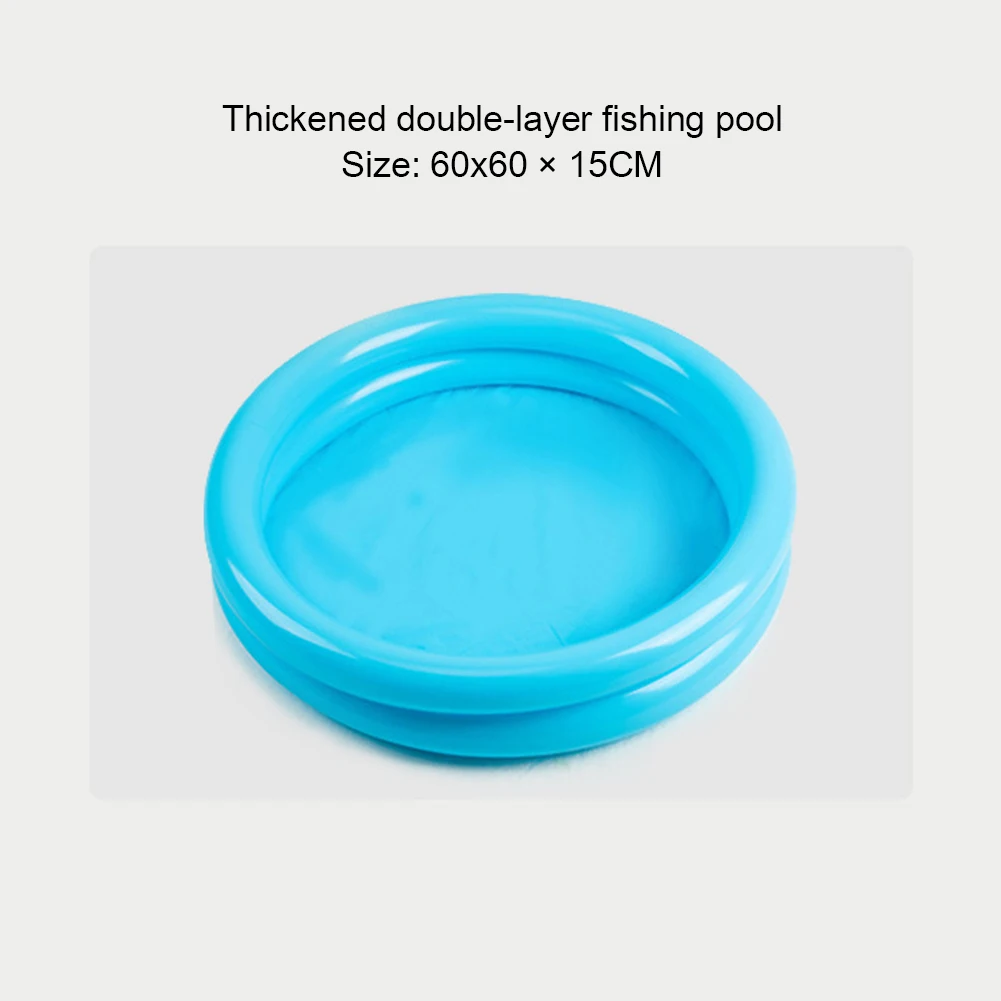 Summer Baby Inflatable Swimming Pool Portable Kids Outdoors Sport Play Toys Inflatable Anti-Scratch Leakproof 60 Round Pool images - 6
