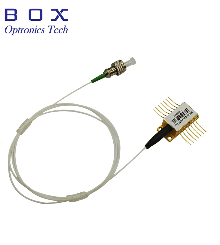 Фото Новый лазерный диод Box Optronics 1550 нм SLED, 14-контактный, в корпусе Butterfly, 10 мВт, для одномодового оптоволокна, FC APC, Telcordia GR468, 2В, гарантия 3 месяца №3
