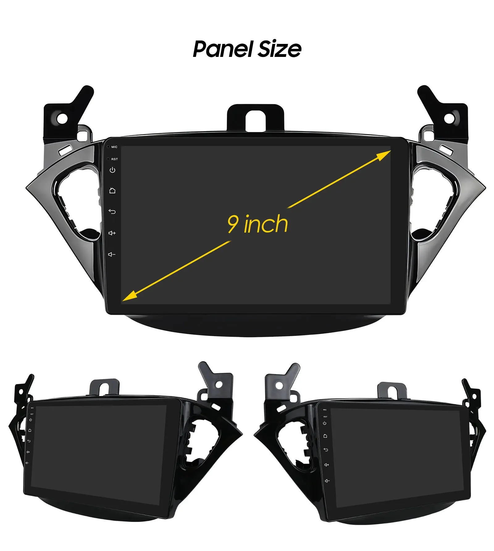 9 &quotOssuret 2Din CarPlay Android Auto Авто Радио для Opel Adam 2013-2016 Corsa E 2015-2019 Мультимедиа Navi GPS DSP RDS BT