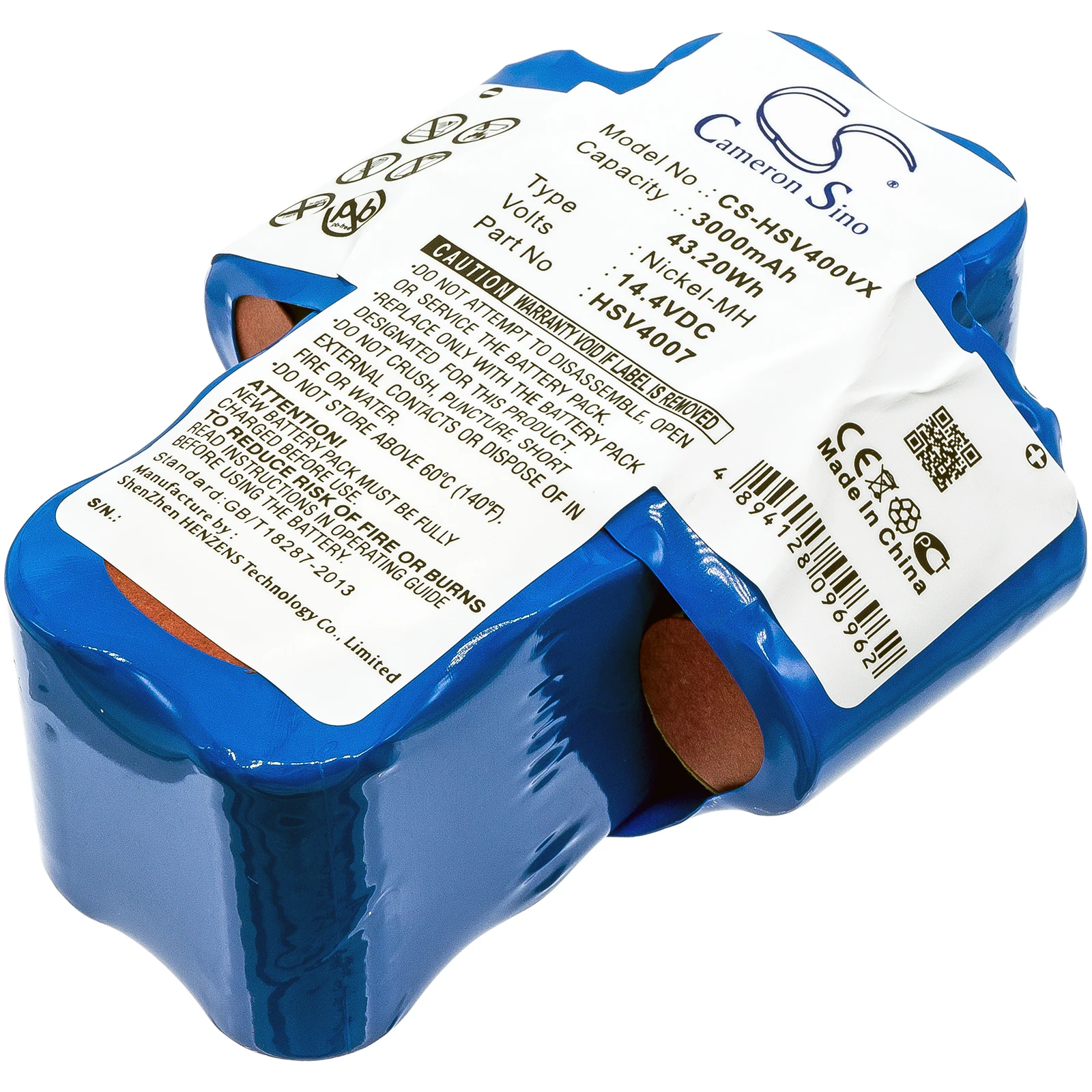 

CameronSino Battery for Hoover HSV40 HSV4007 3000mAh / 43.20Wh HSV4007