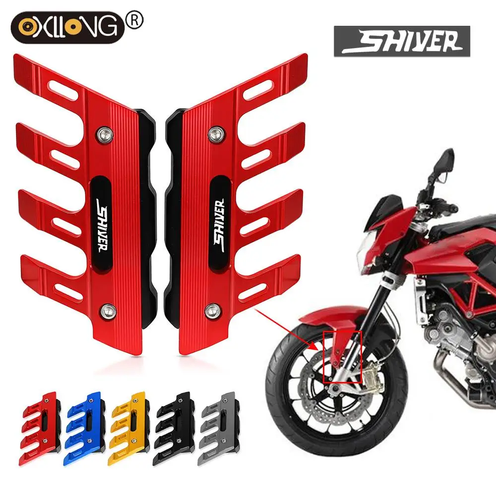 

For Aprilia SHIVER750 SHIVER 900 750 GT Motorcycle Accessories Mudguard Side Protection Block Front Fender Side Anti-Fall Slider