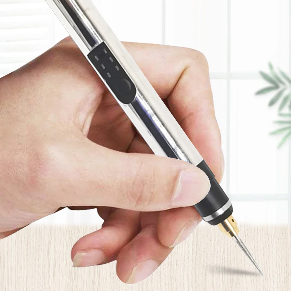 Woodworking Engraving Pen Professional Electric Engraver Etching Pen 3 Gears Adjustable DIY Power Tools for Jewelry Glass Wood