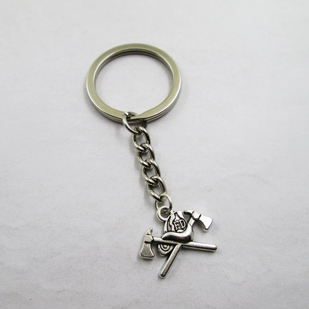 3 шт./лот античный серебряный брелок 20*15 мм осевой шлем огонь dept очаровательный с