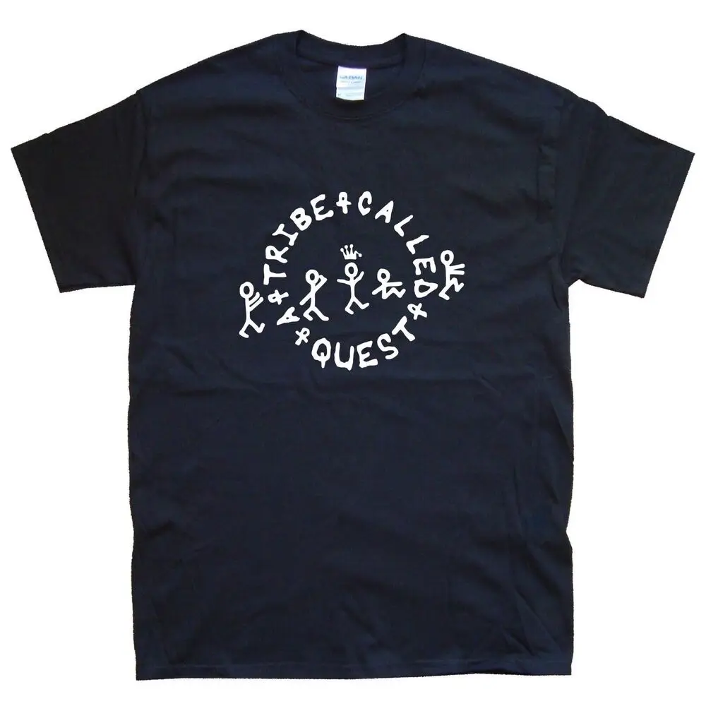 Племя под названием квест рэп хип-хоп музыка Gangstarr pac krs dmc ФУТБОЛКИ УНИСЕКС