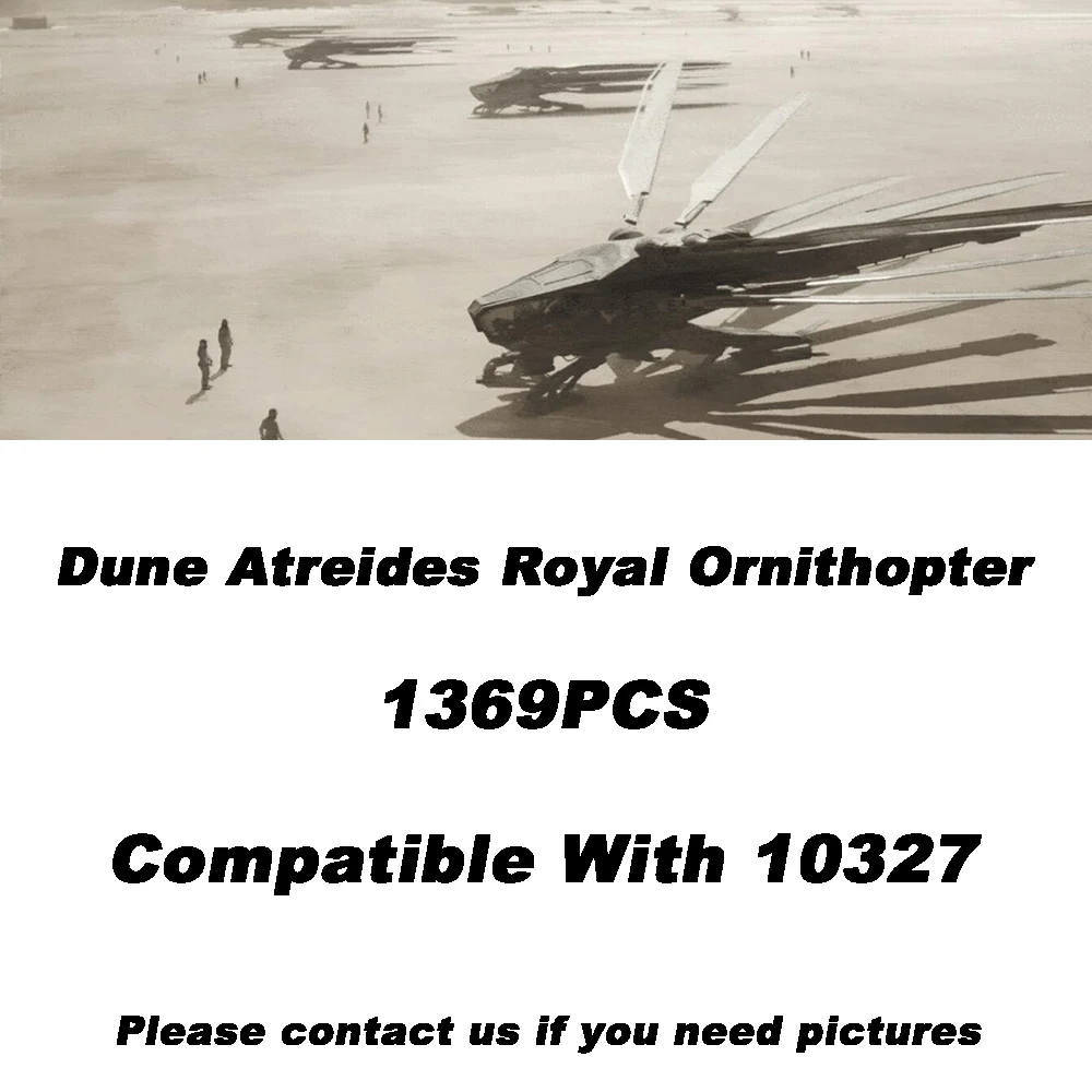 Детский конструктор ОРНИТОПТЕР 10327 1369 шт