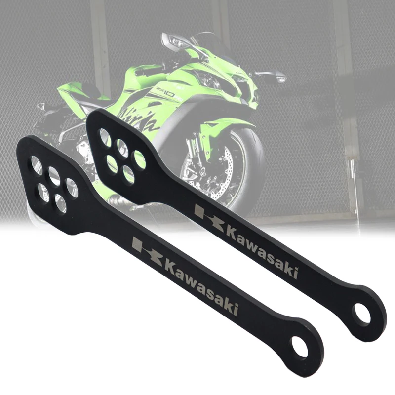 

Lowering Links Kit For KAWASAKI ZX6R ZX9R ZX10R ZX12R ZX-6RR ZZR600 ZZR1200 Motorcycle Rear Suspension Cushion Drop Connecting