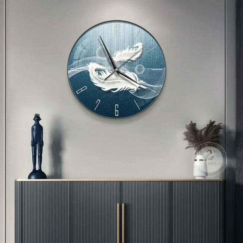 Современные украшения дома настенные часы украшение для гостиной крыльцо