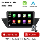 Автомагнитола на Android 10 для BMW X1 E84 2009-2012, мультимедийные видеоплееры на Android, автовоспроизведение, 2 din, без dvd, Gps-навигация