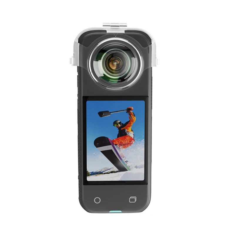 1 шт. прозрачная защита объектива для Insta 360 X3 Пыленепроницаемая Защитная крышка