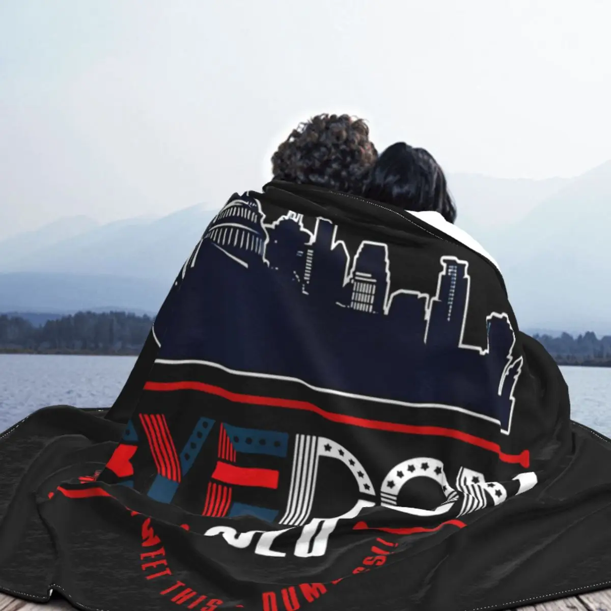 Мужское простое одеяло с принтом Funny Byedon 2020 Against Trump Vote Joe Biden For President