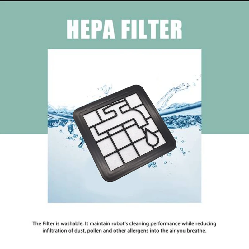 Моющиеся запчасти Hepa для пылесоса FC8010 FC9331 FC9515 FC9516 Power Pro