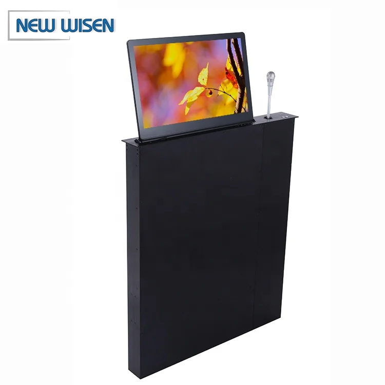 

Интеллектуальный офисный Конференц-зал, выдвижной ультратонкий ЖК-монитор, подъемник, индивидуальный монитор стола для встреч