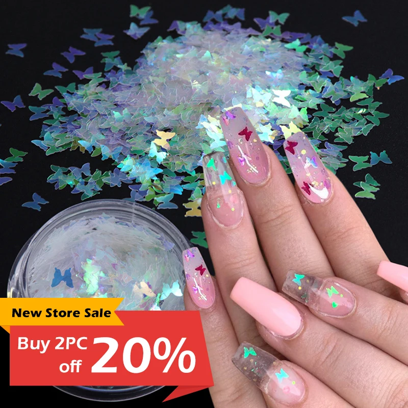 

Блестки для ногтей, блестки для ногтей, блеск для ногтей, Бабочка, звезда, круг, Сердце, блестящее зеркало, искусство ногтей