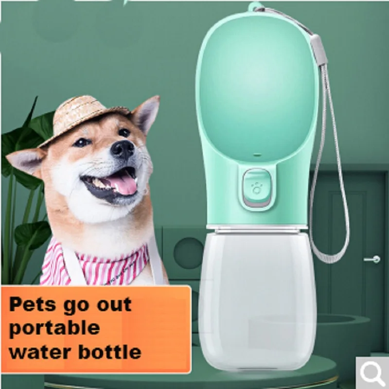 Котелок для собак при высокой температуре, портативная бутылка для питья собак при выгуле.