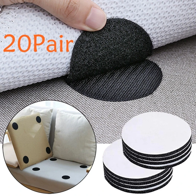 Self-adhesive Double-sided Tape Carpet Non-slip Anti-curling Carpet Stickers Removable Stickers Pairs Fixing Of Gripper Strong