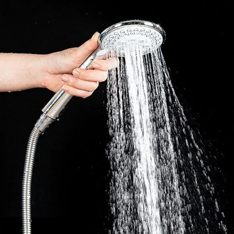 

2023 Bathroom Shower Head Jetting Showerhead Water Saving Handheld Adjustable 5 Modes SPA Shower Bath Head Bathroom Accessorie 1