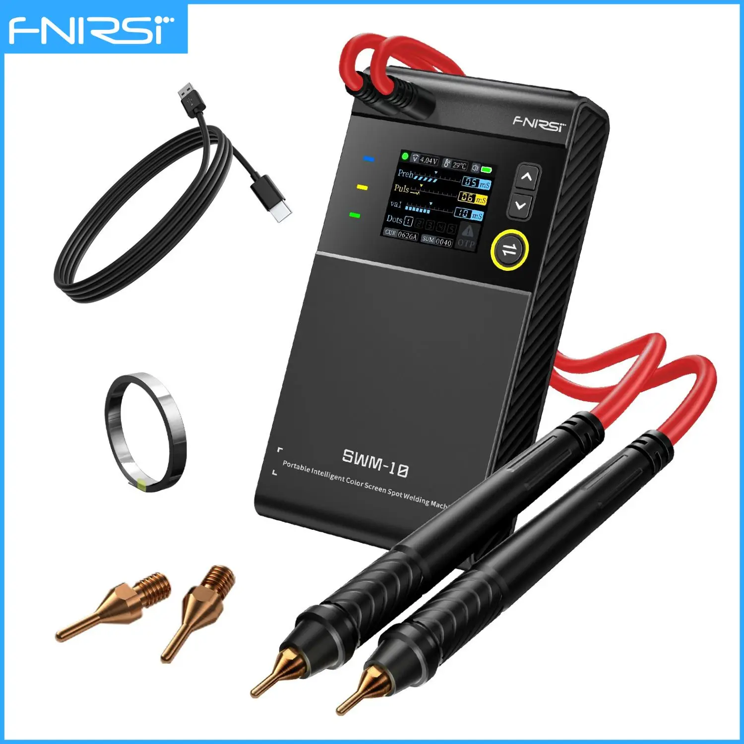 

FNIRSI SWM-10 мини точечная сварка, 5000 мАч