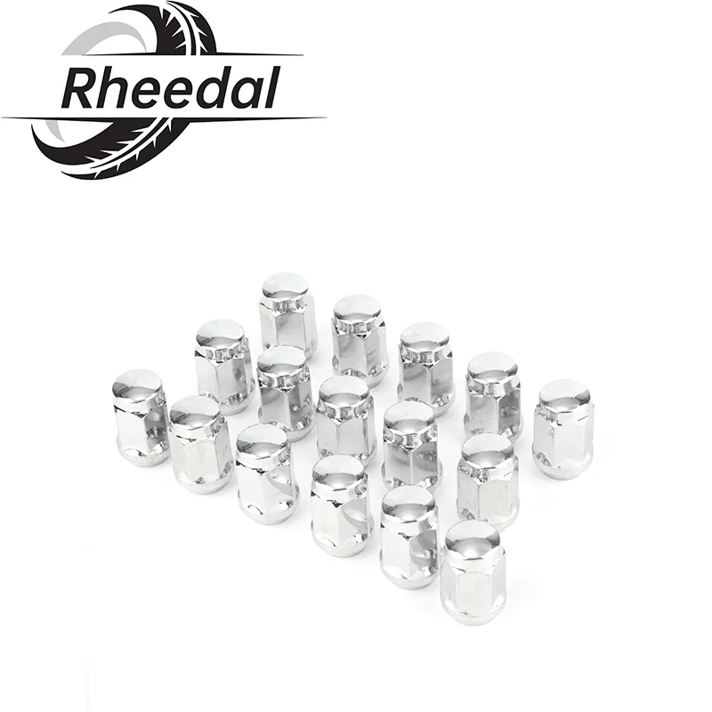 8/16 шт. 12 7 мм/0 5 дюйма шурупы и гайки колесные для M12x1.25 размер 60 градусов конусная