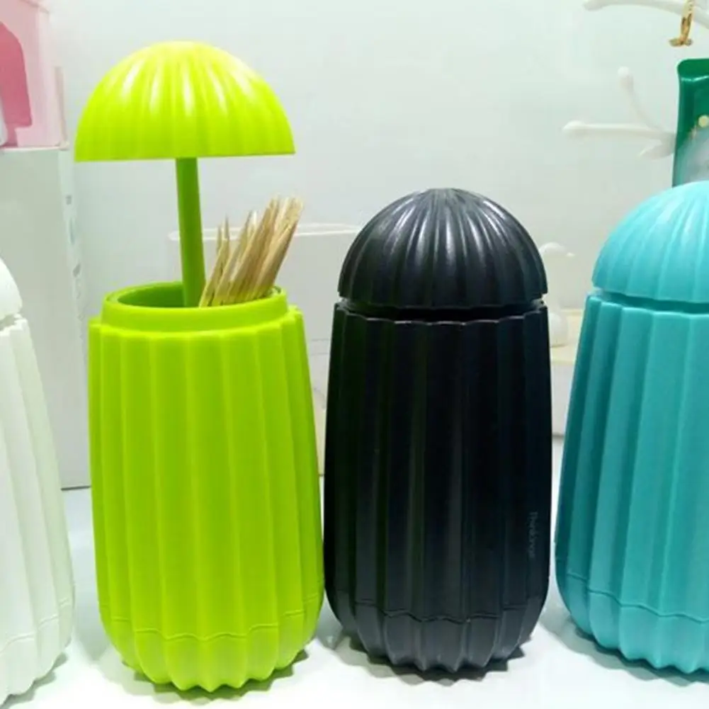 

Гигиенический долговечный декоративный легко Заправляемый автоматический Органайзер Для Зубочисток с кактусами Держатель Для Зубочисток...