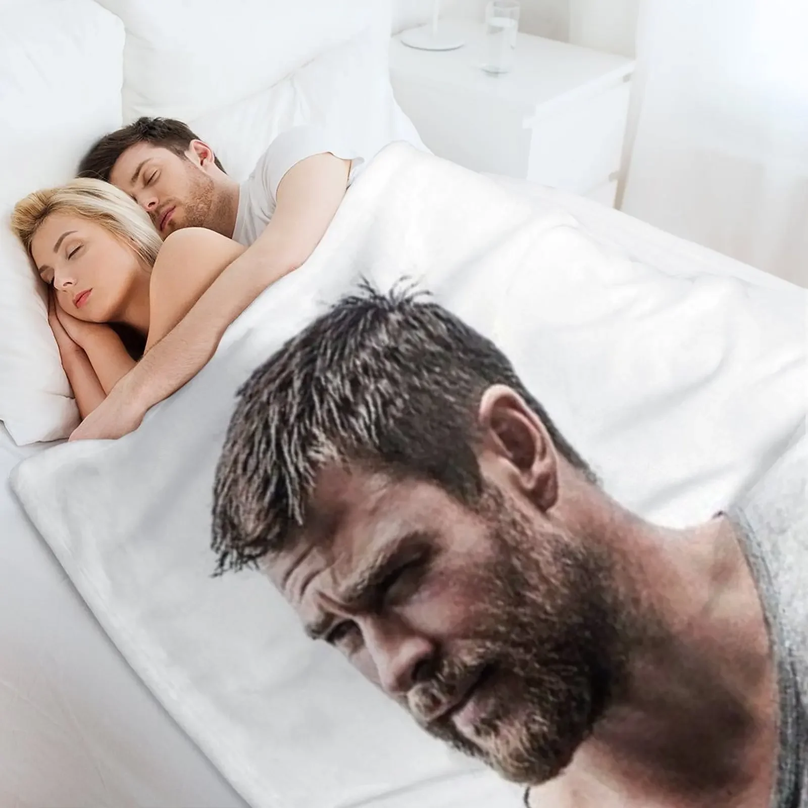 Фланелевое одеяло Chris Hemsworth