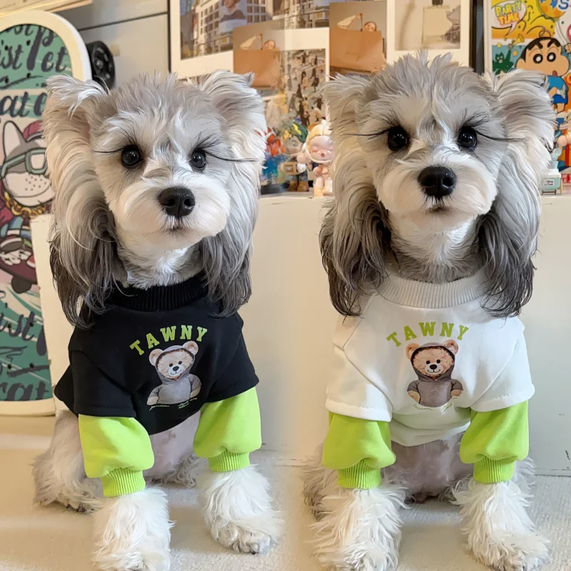 

Одежда для домашних животных на весну осень зиму пальто для собак модный теплый свитер для маленьких и средних собак Bichon Тедди Чихуахуа Шнауцер толстовки для собак