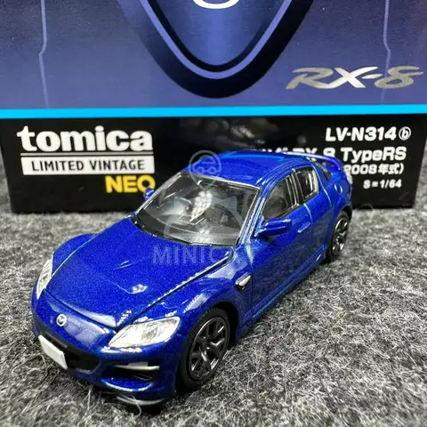 TAKARA TOMY TLVLV-N314b Mazda RX-8 TypeRS '08 металлическая модель
