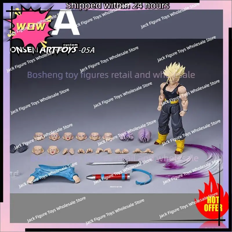 Второе издание Tonsenarttoys: Фигурки-модели Kamione Dragon Ball Z Super Saiyan SSJ SSJ2 Транкс 05a 05b (art.: 3920d7c47bbdb) - 3920d7c47bbdb
