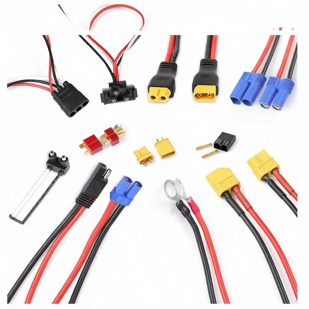 Фото Высококачественный силовой кабель SAE 10AWG с электрическим разъемом, огнестойкий провод для электроинструментов и бытовой техники (88wire) №5