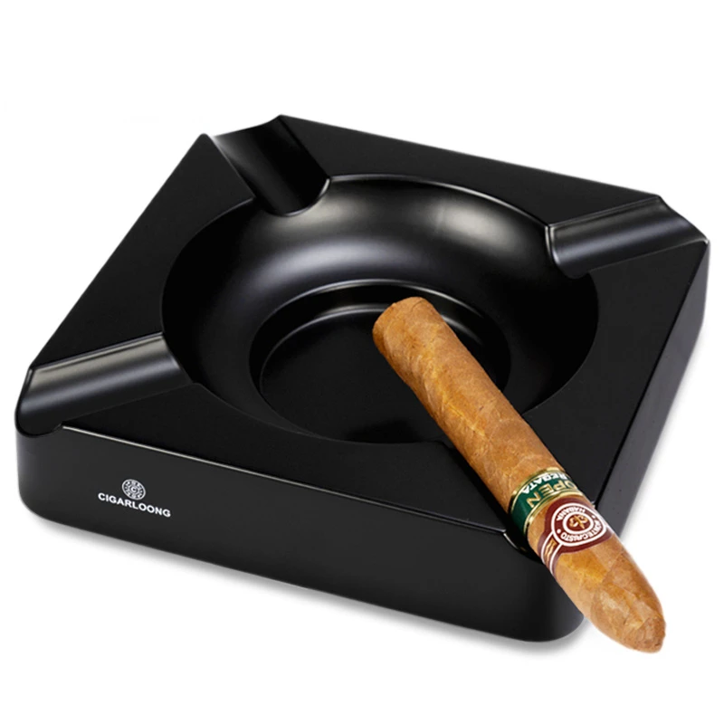 

Пепельница для сигар и металлическая креативная пепельница с большим отверстием для гостиной домашняя пепельница