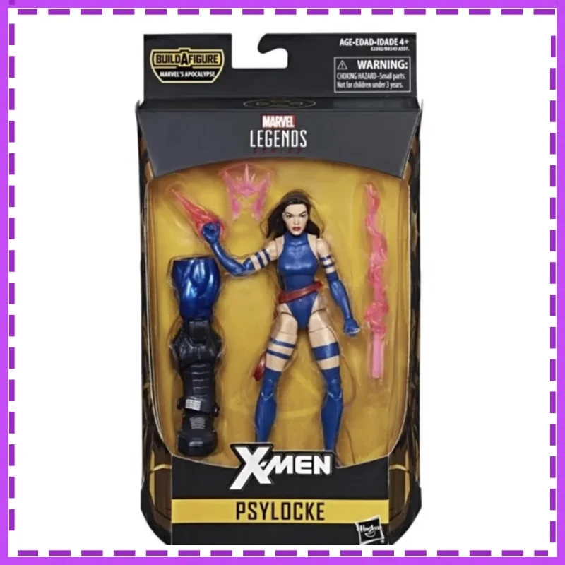 Hasbro Psylocke X-MEN Marvel Legends PVC оригинальные Аниме фигурки модели игрушек 6 дюймов